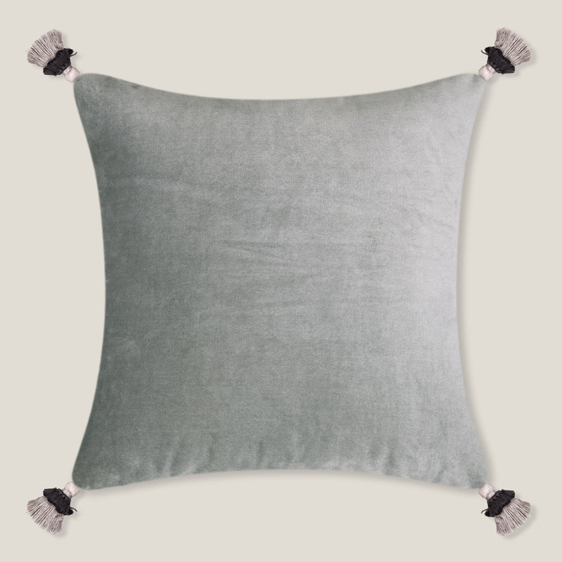 Enyra Dark & Light Grey Reversible Cushion Cover
