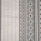 Allison Light Grey Emb. Euro Cover