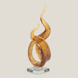 Blazing Artistry Amber Decor
