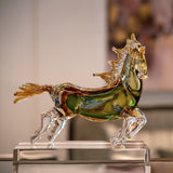 Morano Green Horse Sculpture