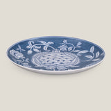 Floraison Blue Decor Platter