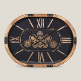 Rochester Black Wall Clock