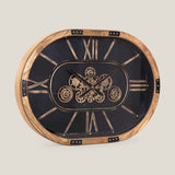 Rochester Black Wall Clock