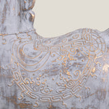 Oriental Grey Horse Sculpture S
