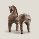 Andalou Multicolor Horse Sculpture