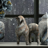 Andalou Multicolor Horse Sculpture