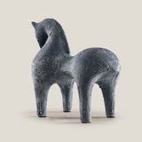 Andalou Blue Horse Sculpture