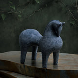 Andalou Blue Horse Sculpture