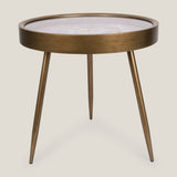 Pietra Grey Clock Table