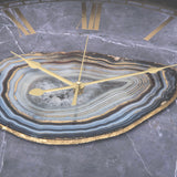 Pietra Grey Clock Table