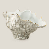 Kintsu White Porcelain Vase