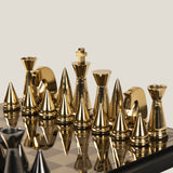Kasper Gold & Black Chess Set