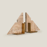 Othello Gold Bookend Set of 2