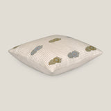 Zaki Beige Emb. Euro Cover