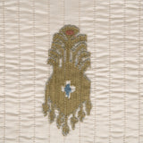 Zaki Beige Emb. Euro Cover