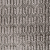 Nazy Emb. Brown Velvet Euro Cover