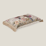 Talon Emb. Multicolor Velvet Cushion Cover