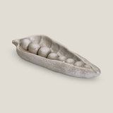 Pea Pod Grey Decor Large