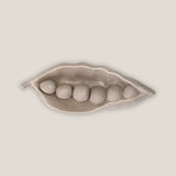 Pea Pod Grey Decor Small