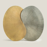 Radiant Nickel & Brass Wall Art