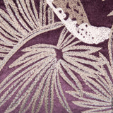 Leopardo Plum Emb. Velvet Cushion Cover