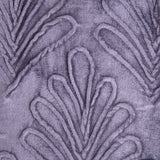 Folha Light Purple Velvet Cushion Cover