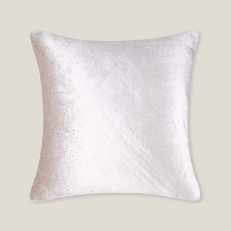 Carolina Off White Pleated Cushion Cover