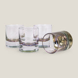 Spectrum Clear Whiskey Glass Set of 4