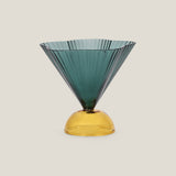 Pinnacle Green Glass/Dessert Cup Set of 4
