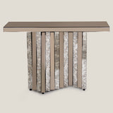 Piano Antique Grey Block Console