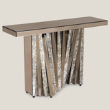 Piano Antique Grey Block Console