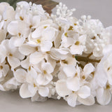 White Hydrangea Paniculata Faux Flower