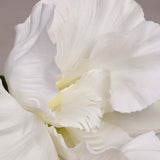 Off White Iris Faux Flower