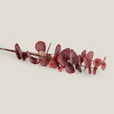 Red Elephant Bush Branch Faux Flower