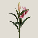 Pink Asiatic Lily Faux Flower