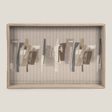 Zensar Beige Serving Tray