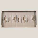 Zensar Beige Butler Tray with Stand