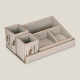 Zensar Beige Desk Set