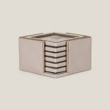 Zensar Beige Coaster Set of 6