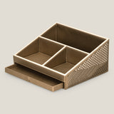 Pixel Dull Gold Desk Set