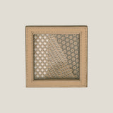 Pixel Dull Gold Coaster Set of 6