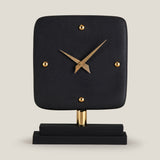 Odyssey Black Table Clock