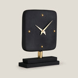 Odyssey Black Table Clock