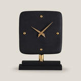 Odyssey Black Table Clock