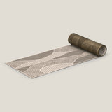 Pixel Dull Gold & Beige Table Runner