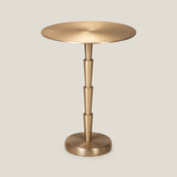 Ascot Brass Side Table