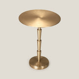 Ascot Brass Side Table