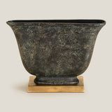 Candelora Antique Green Vase