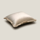 Alton Green & Off White Reversible Cushion Cover