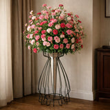 Arabella Black & Silver Vase